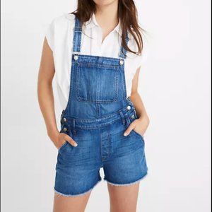 Madewell Adirondack Short Overalls in Denville